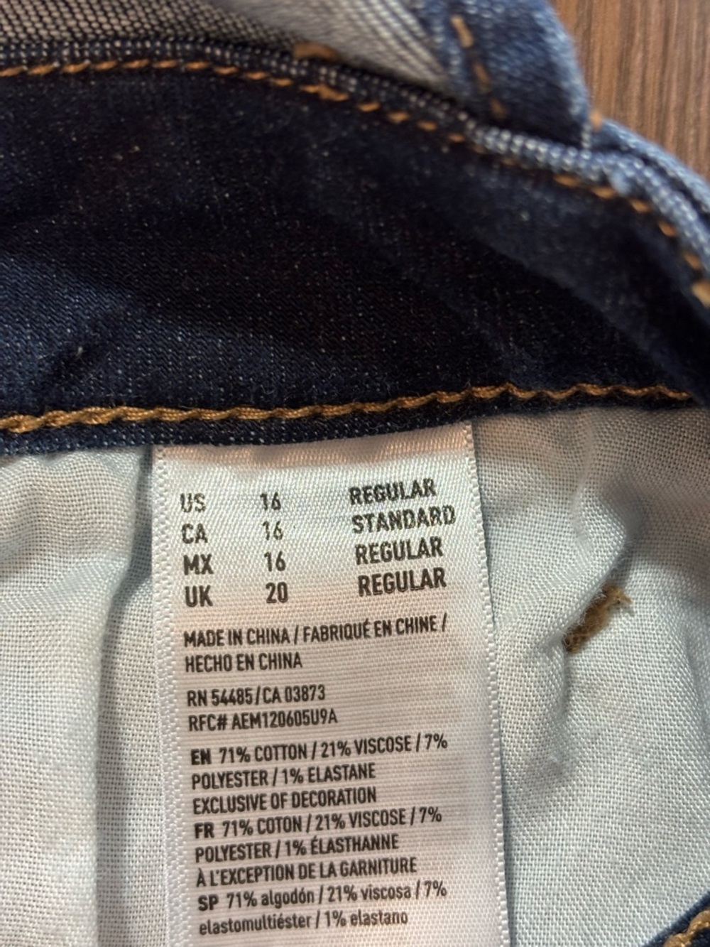 American Eagle Outfitters Dark Blue Denim Women's Jegging Overalls - Picture 11 of 14